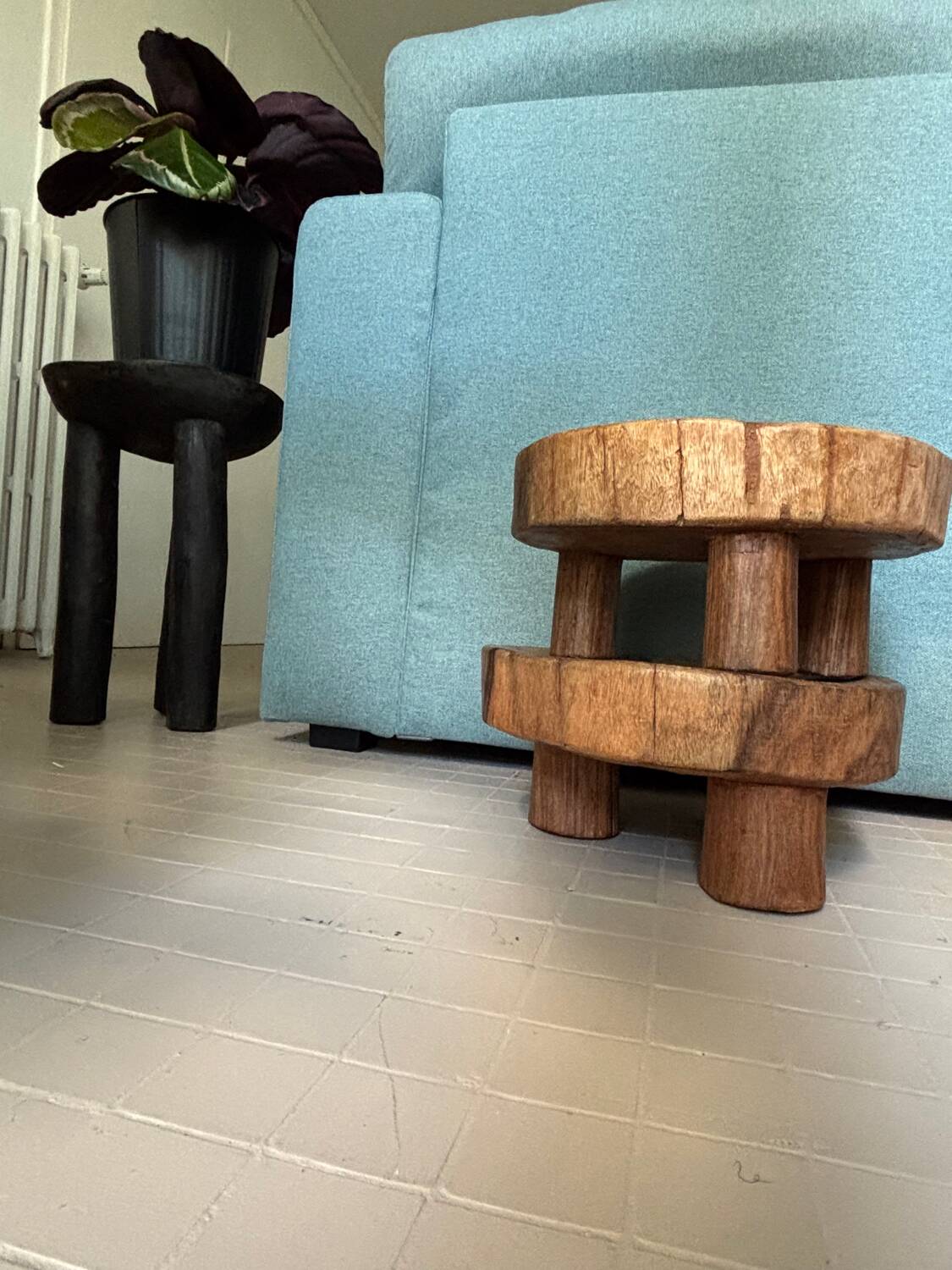 Lot de 40 tabourets senoufo