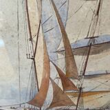 Tableau marine Marc Chataignier