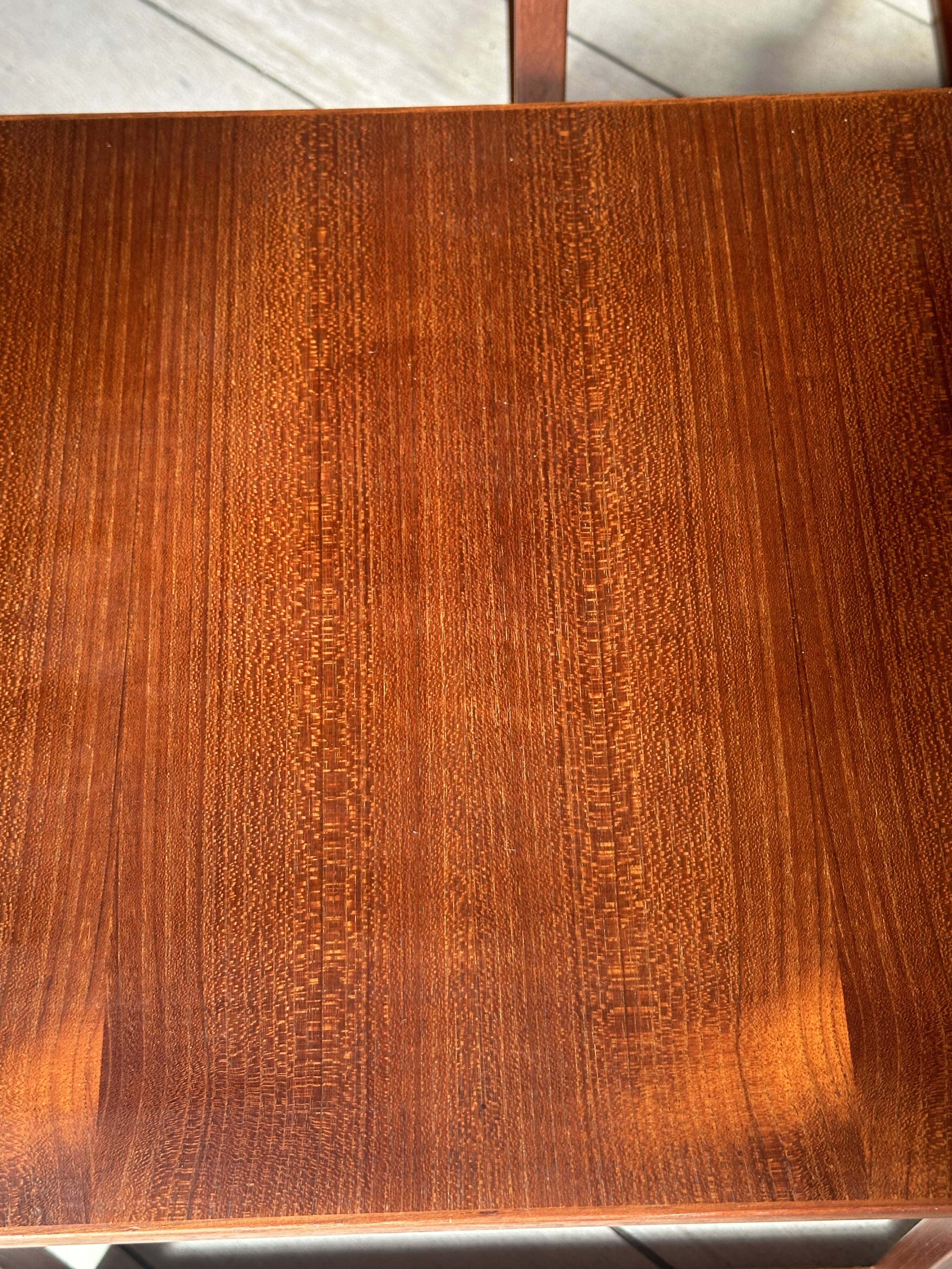 Tables encastrables teck kai kristiansen design années 60