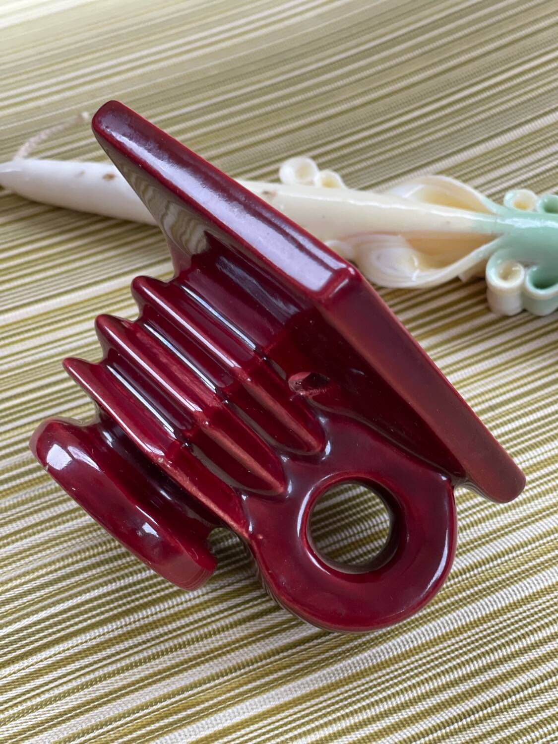 Art Bordeaux Ceramic Candle Holder