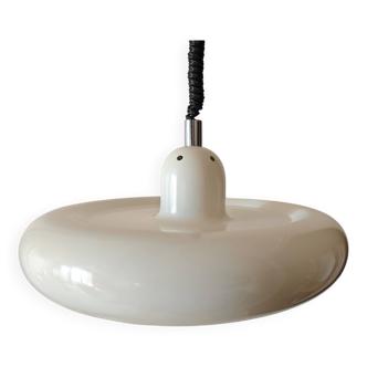 Space Age pendant lamp, Italian design - Enrico Furio Dominici - 1950s/1960s