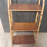 Rattan shelf