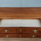 Louis XVI style chest of drawers in walnut circa 1800