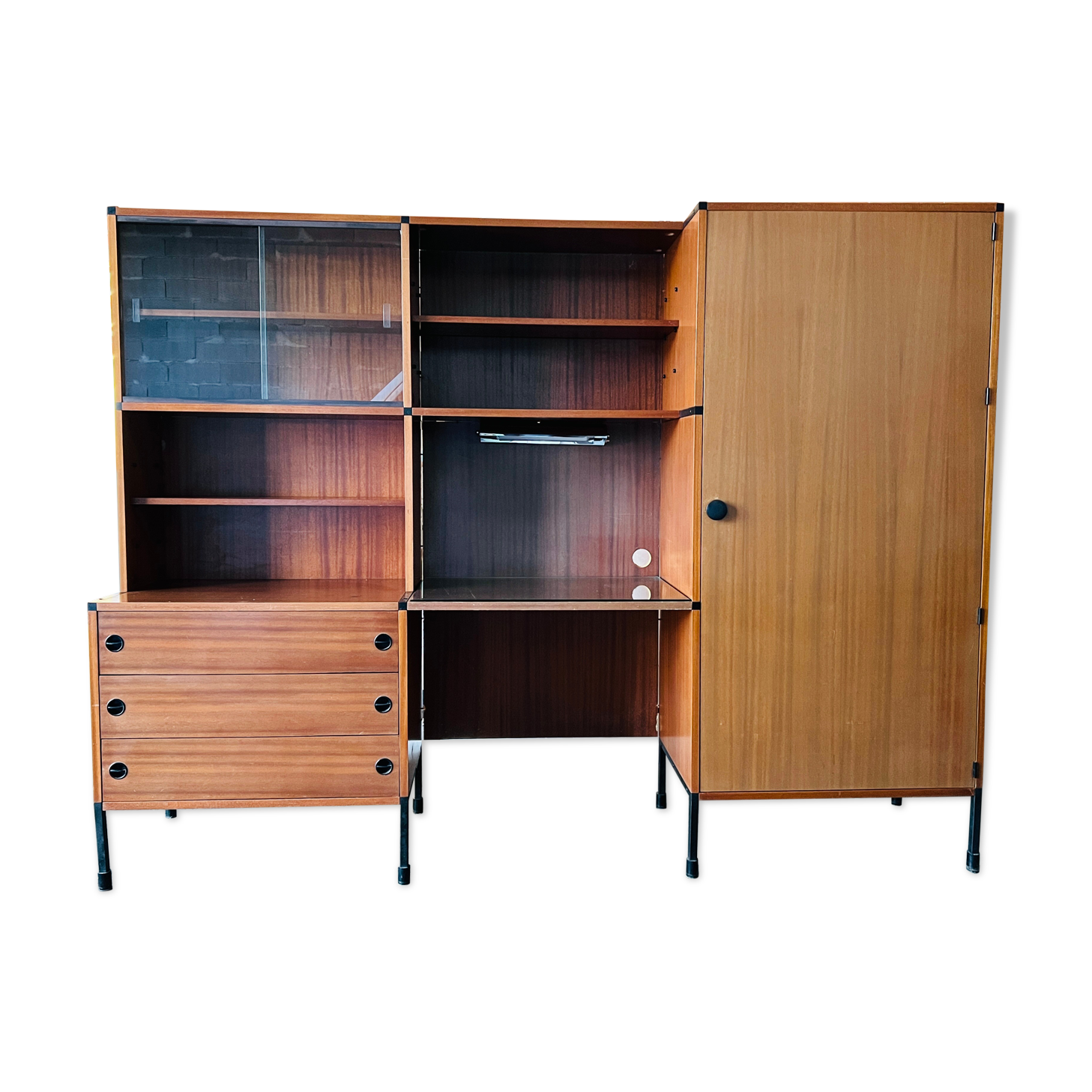Modular furniture "3 in 1" ARP,  Minvielle  60s