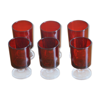 Luminarc liqueur glasses