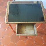 School desk and chairs from the 1950s