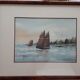 Tableau aquarelle marine