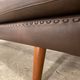 Vintage Danish mid-century retro Aage Christiansen (Matador) leather sofa 60s