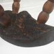 Wooden tripod stool