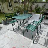 Metal garden furniture