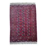 Handmade Turkmen Bukhara rug 178x120cm