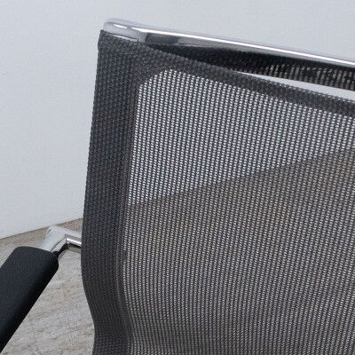 Chaise ICF Stick ATK 700 gris et chromé