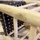 Tabouret Assise Tressée Cuir