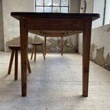 XL farmhouse table in beech and pine 3m