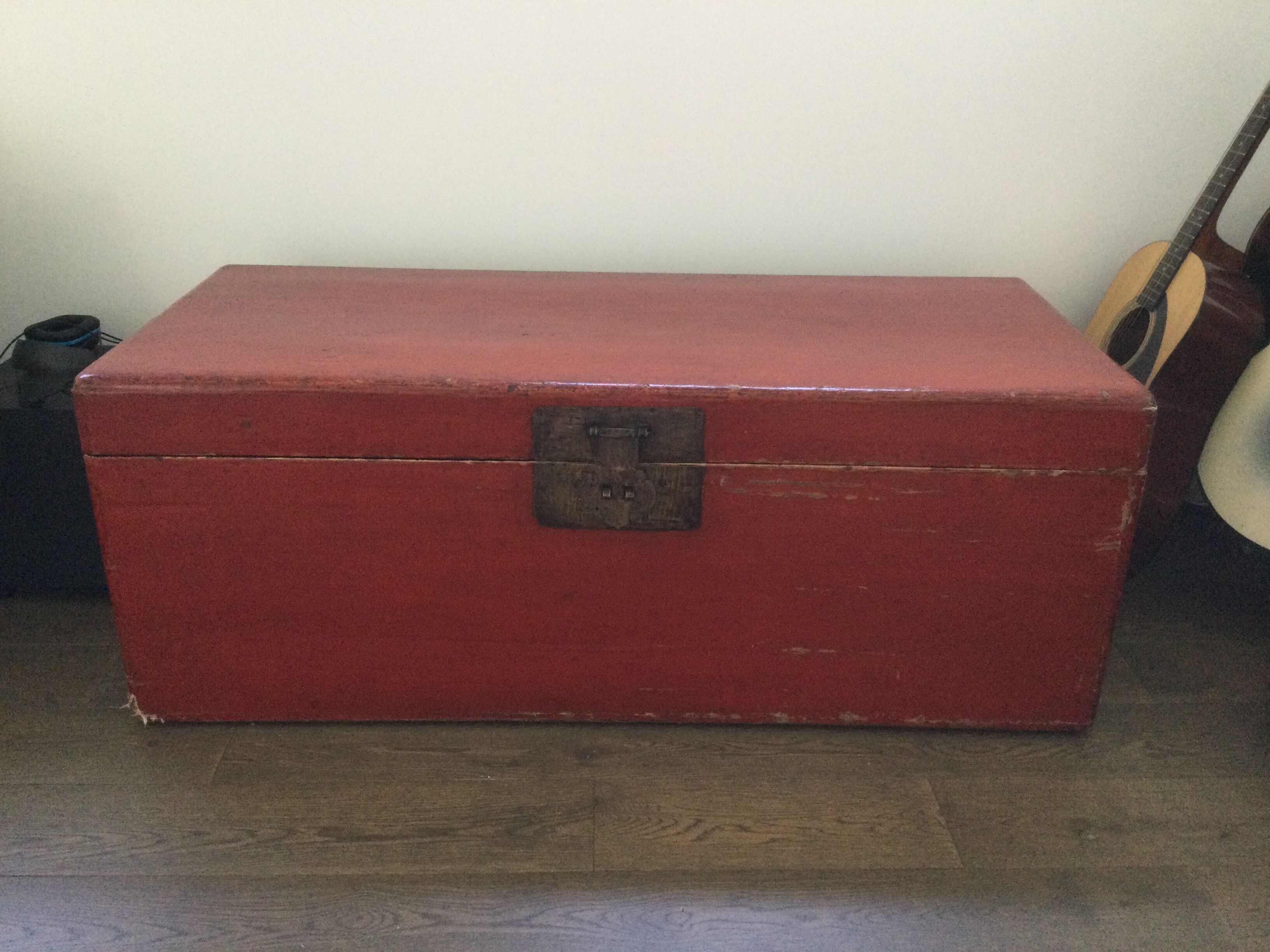Wooden Chinese chest