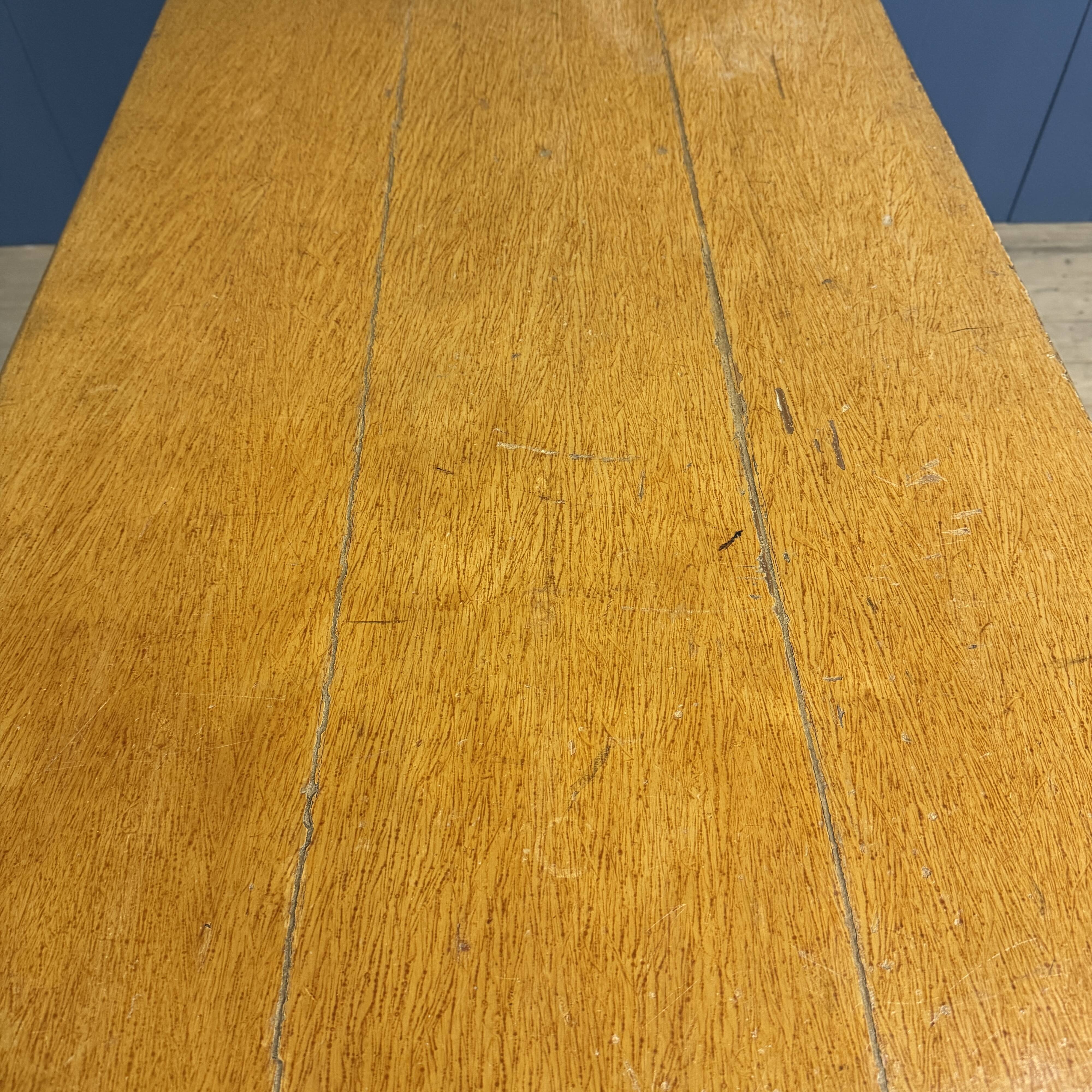 Antique painted Dutch counter