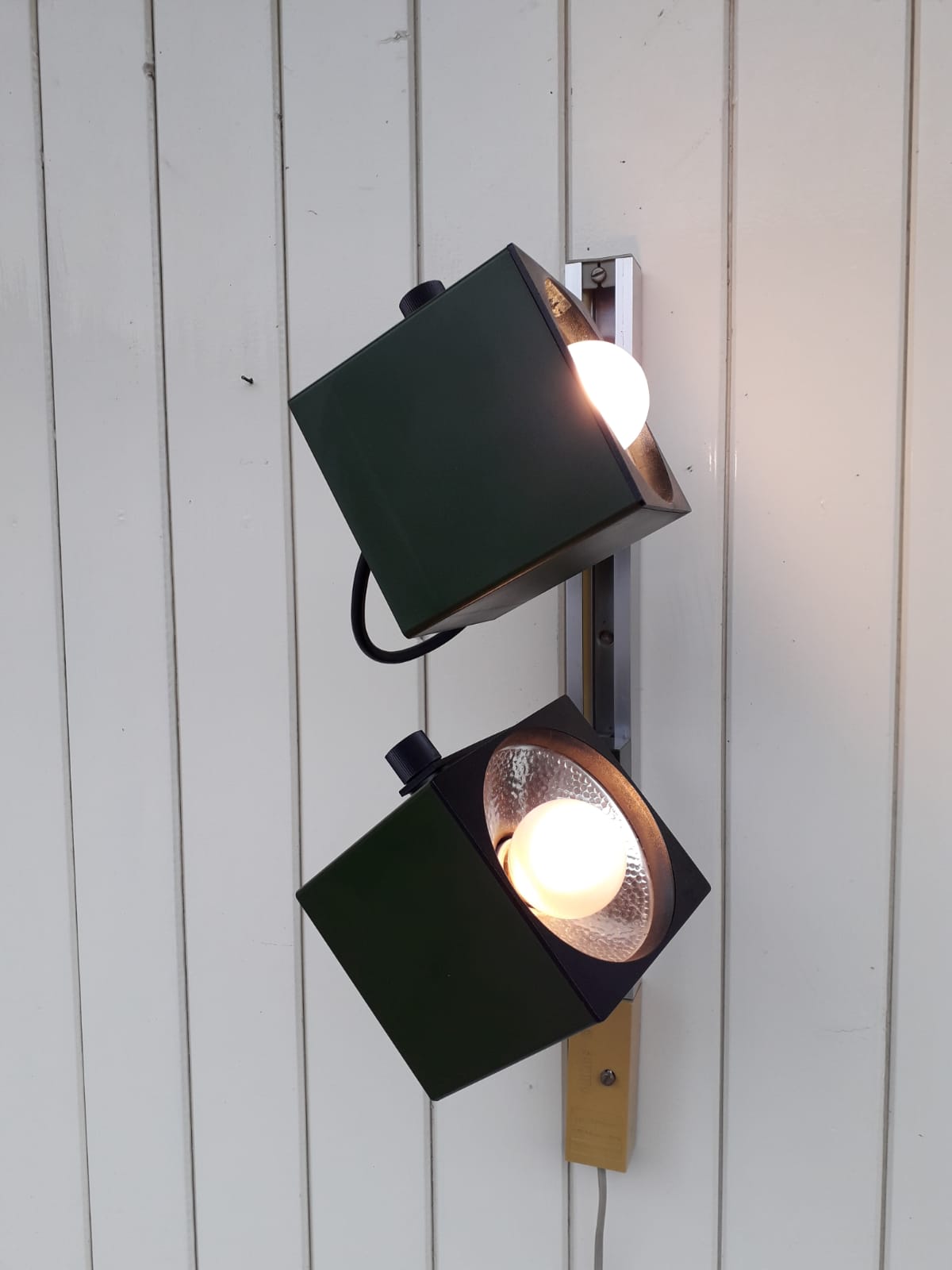 Philips Wall-lampfrom the 70's  with adjustable spots