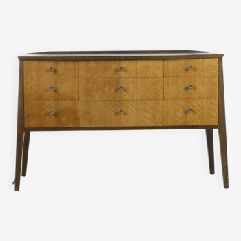 Midcentury Danish Style Teak Dresser / Dressing Table Chest. Vintage Modern / Retro / Scandinavian.