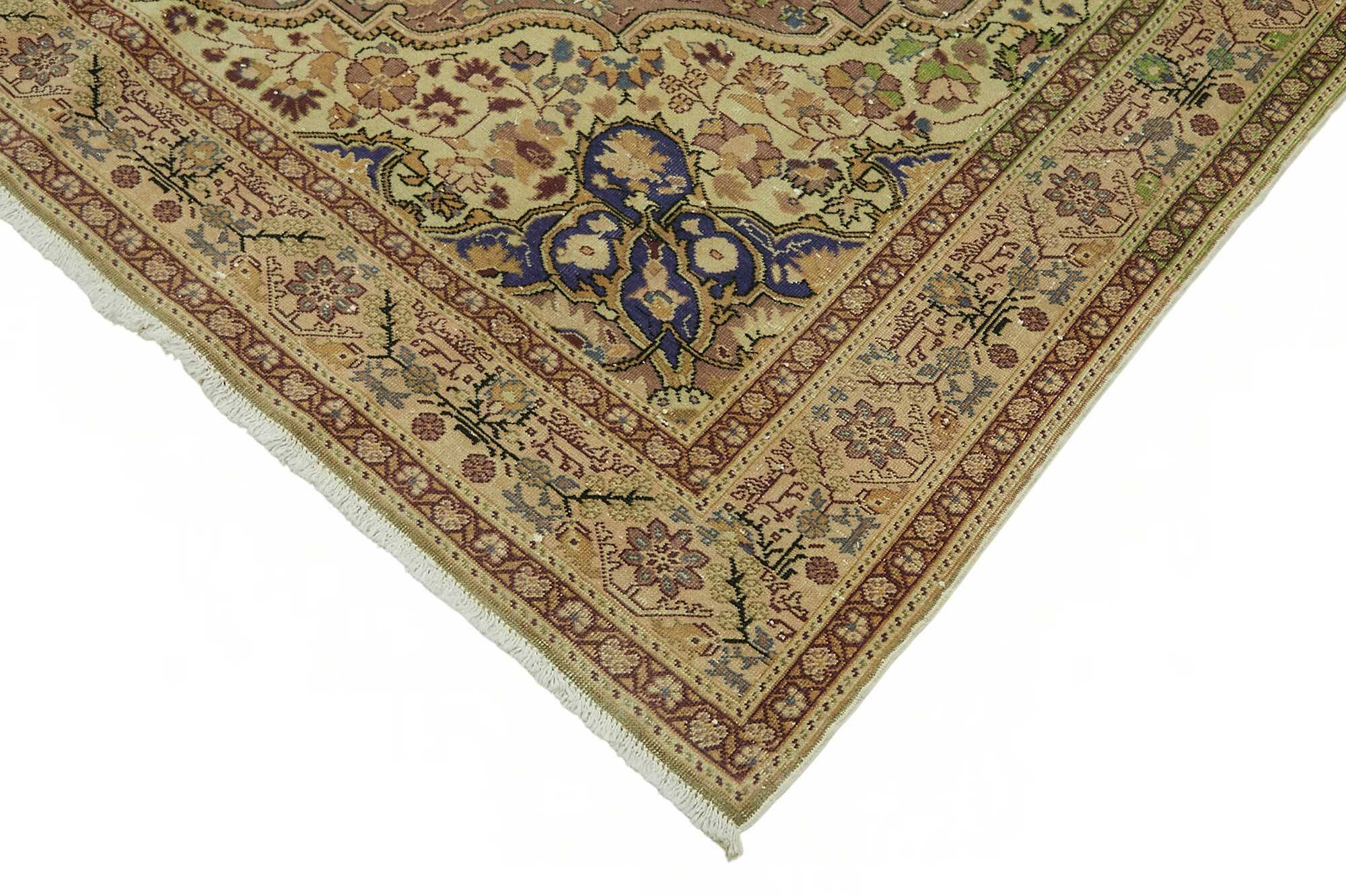 Turkish Wool Vintage Kayseri Rug 193 cm x 292 cm