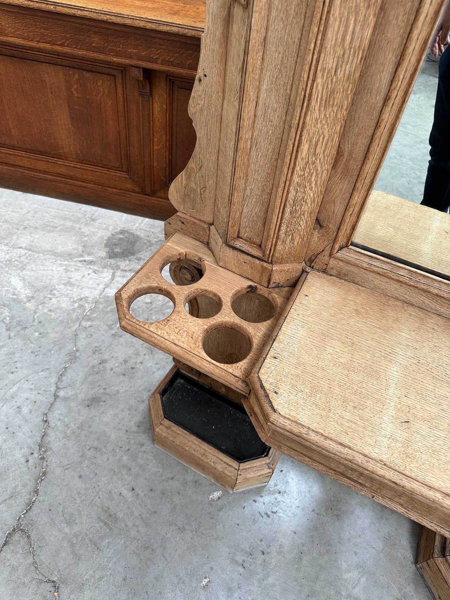 19th century oak entrance hall