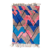 Tapis Berbère  Beni M'Rirt coloré - 150 x 106 cm