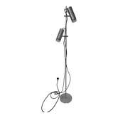 Chrome floor lamp from the 1970s