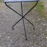 Bistro table 1900 in wrought iron