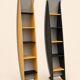 Self-supporting bookshelf 1980
