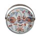 Antique Japanese Dish With Silver Handle, 18th and 19th century