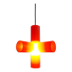 Suspension Crosslight orange, Jan Melis & Ben Oostrum, Dark (Belgium)