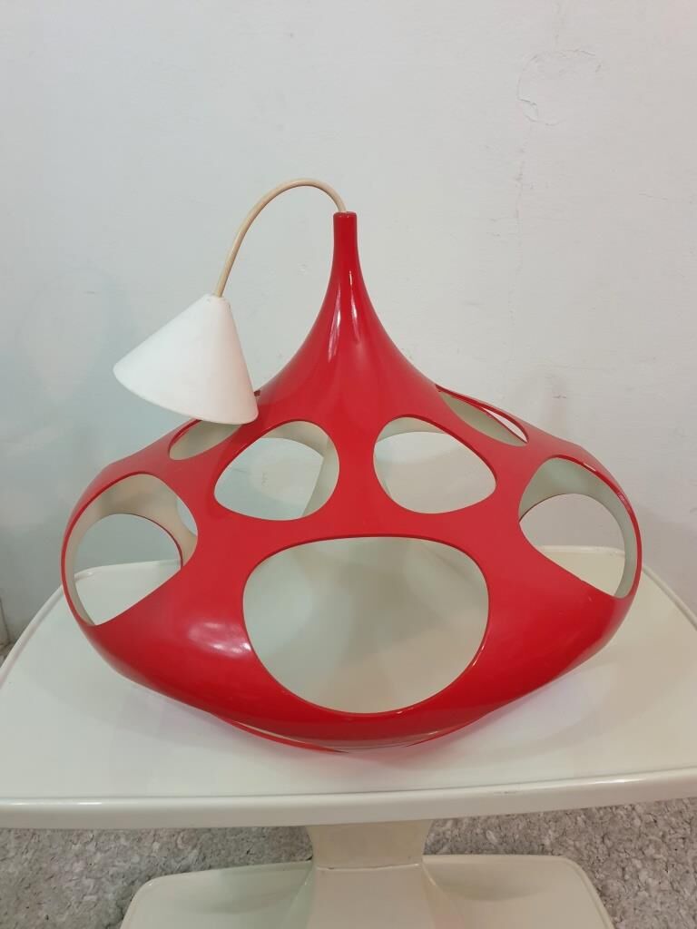 Vintage pendant lamp - UFO chandelier 70s