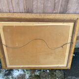 Tableau Lafontaine oil painting on canvas 72x58cm