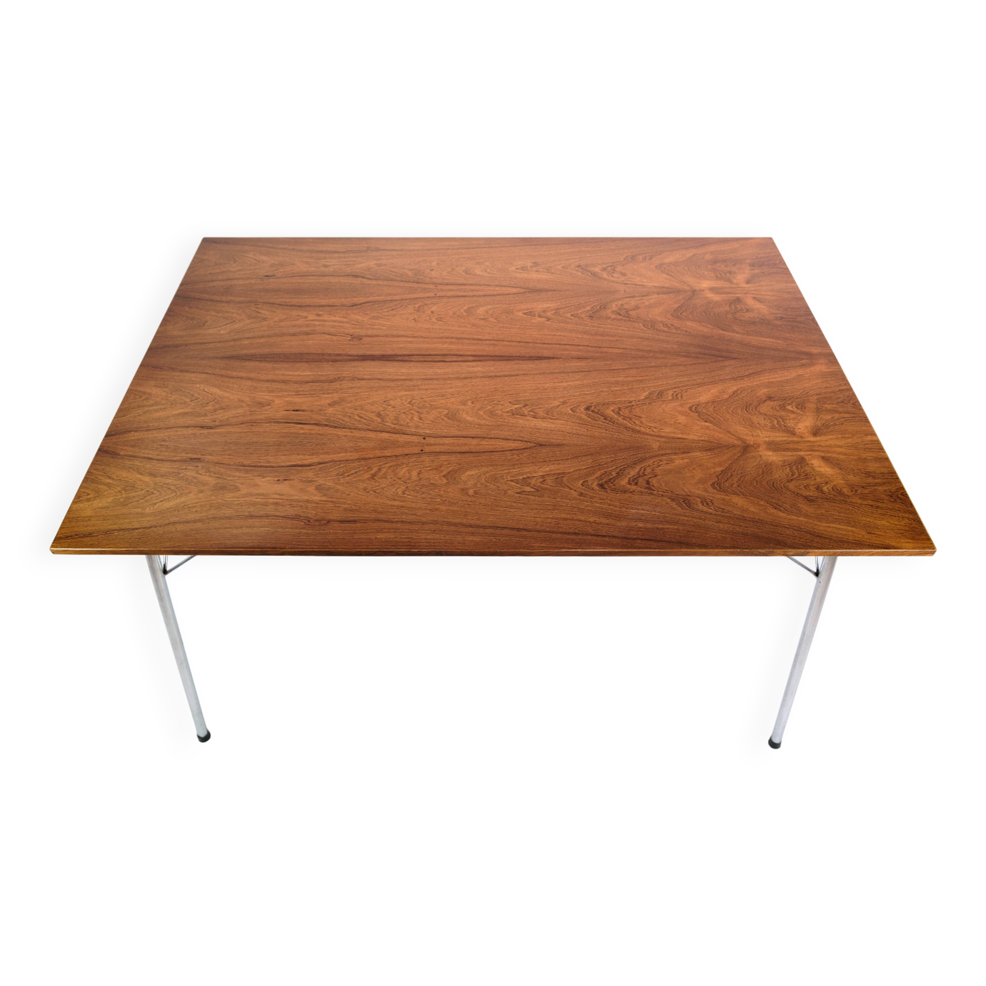 Dining Table/ Cafe Table Made In Rosewood By Arne Jacobsen From 1960s