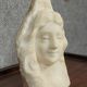 Sculpture en marbre, buste féminin