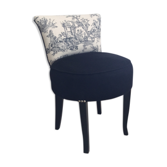 Fully restored old boudoir armchair