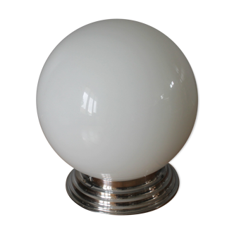 Plafonnier opaline 1950