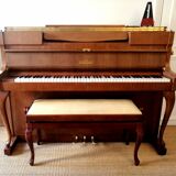 Piano Schimmel àlampe 1968 Braunschweig avec banquette