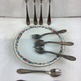 9 art deco style dessert forks