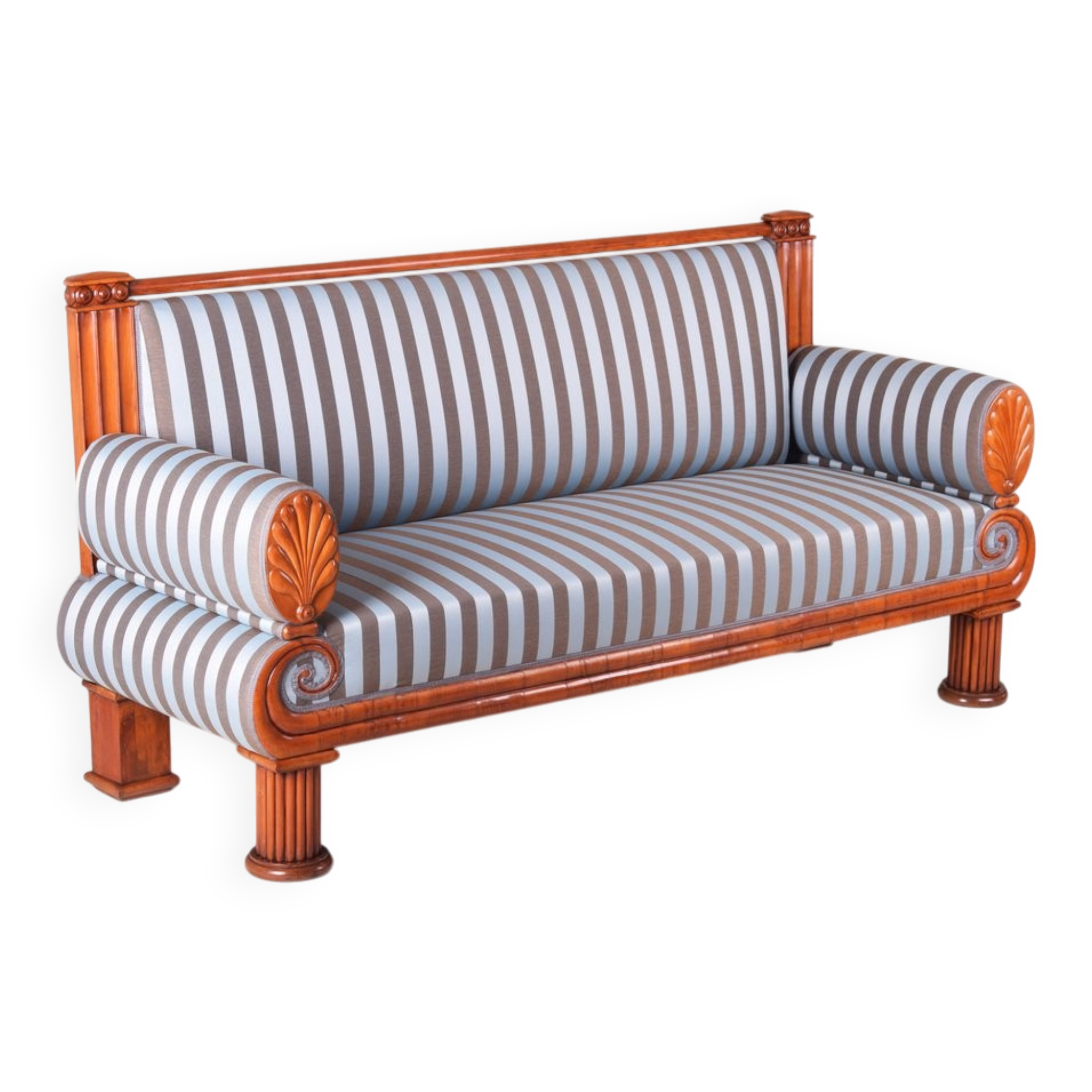 Biedermeier Sofa in Cherrywood, 1820s