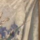 Georges prestat (1911-1994), bouquet aux iris, huile sur toile de 1946