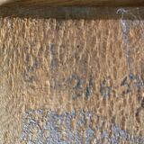 Painting "Landscape with washerwoman" cf. Théodore Rousseau XIX° + frame