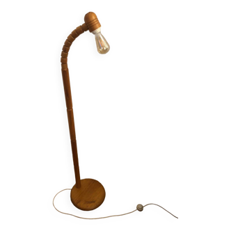 Lampe en pin année 70