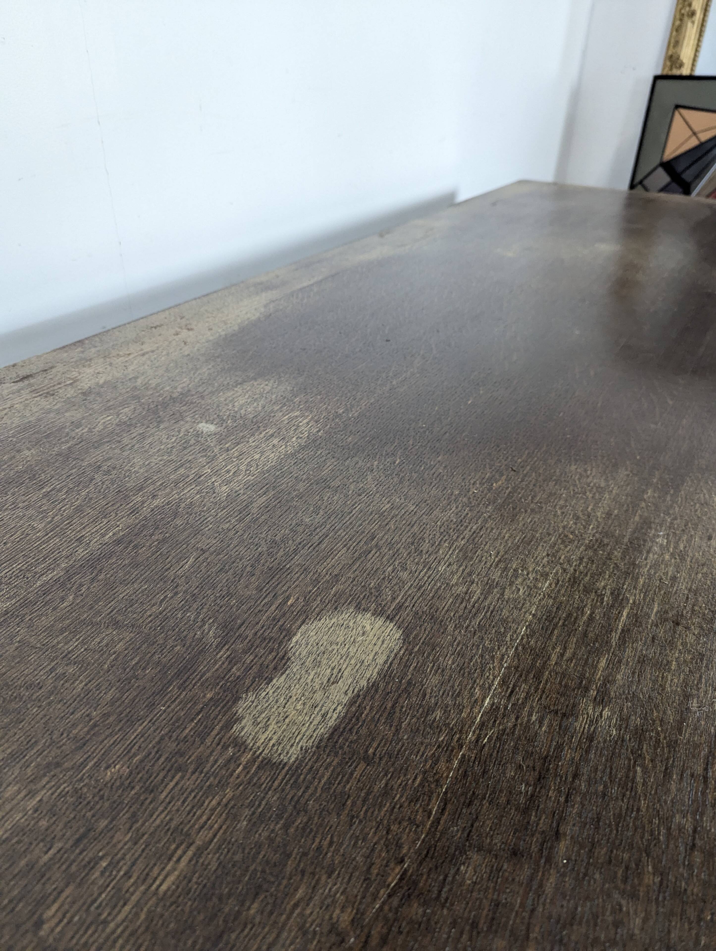 Solid oak Spanish table