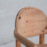 Pine Mid-Century Arm Dining Chairs attr. to Rainer Daumiller (8)