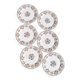 Set of 6 Gien dessert plates