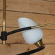 Arlus chandelier with 3 arms of light