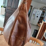 Punching Ball ancien en cuir