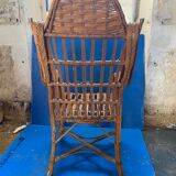 Rattan armchair