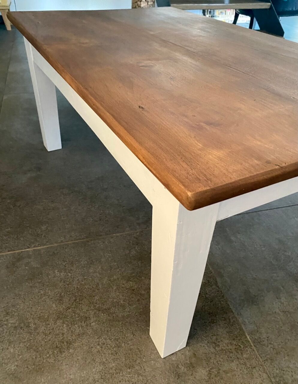 Solid wood coffee table