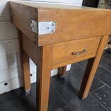 Old butcher's block
